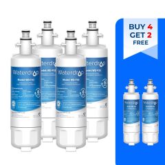 Waterdrop Replacement for LG® LT700P®, LFXS30766S, LFXS24623S Refrigerator Water Filter Certified by NSF 42 & 372 