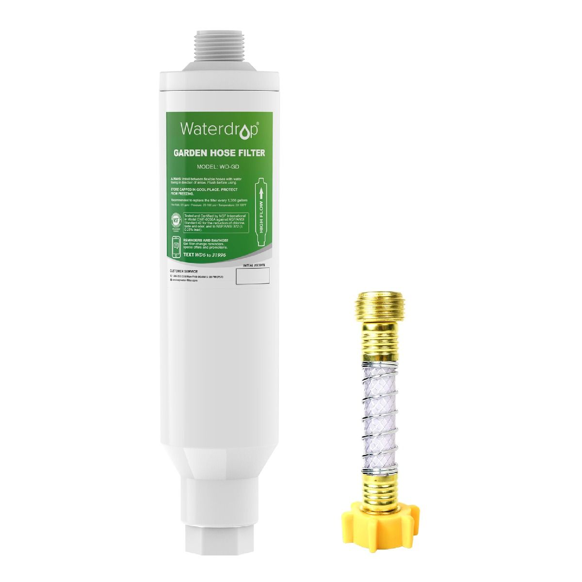 Garden Water Filter with Hose Protector - AQUACREST GDS